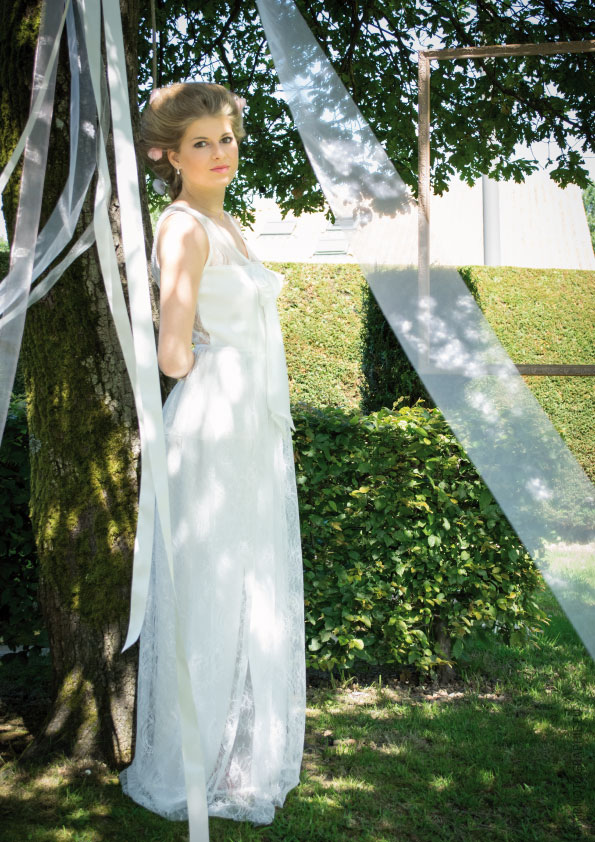 Robe Valentine par la petite mariée de sopite